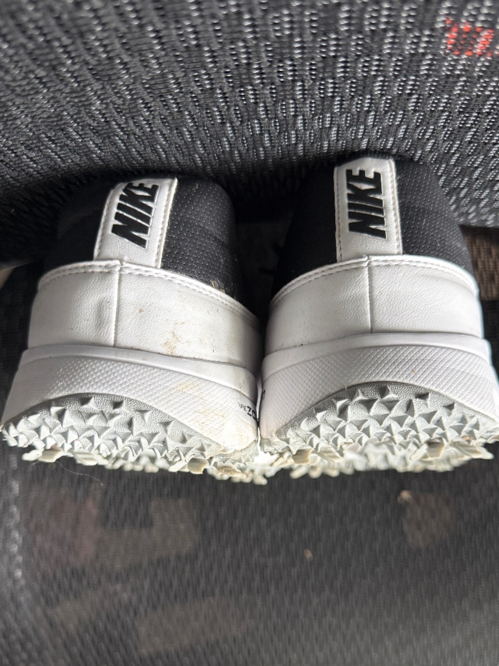 Nike Men's Golf Shoes White Black Size 9 - Picture 5 of 9